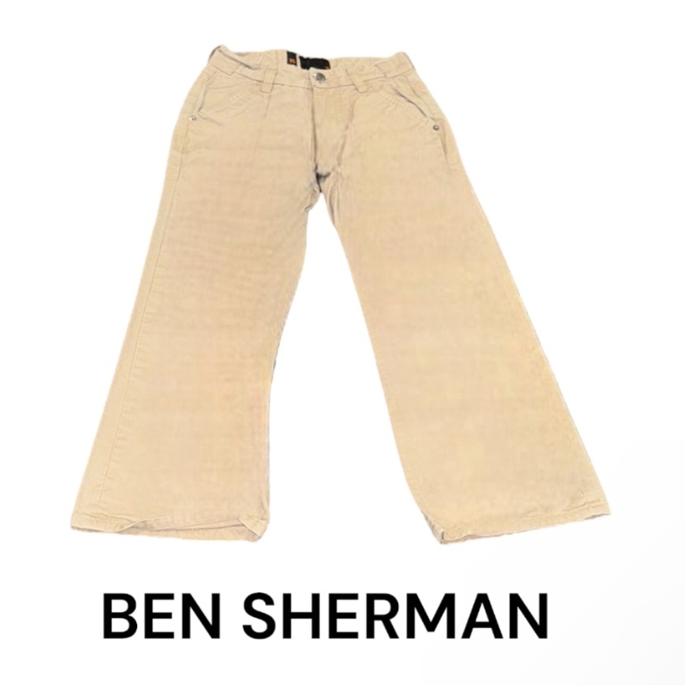 Authentic Ben Sherman khaki uniform, school pants boys size 7